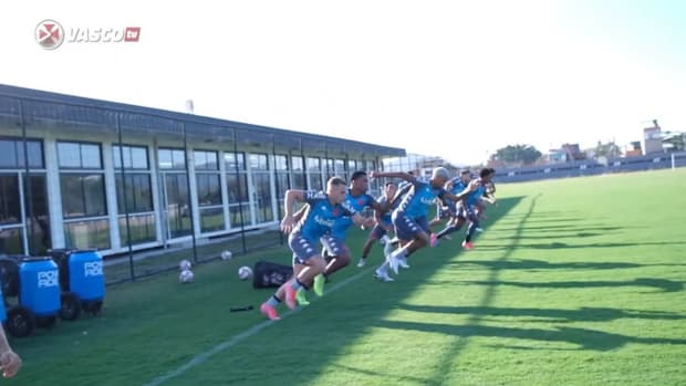 Vasco training session at Almirante’s training centre